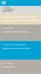 Mobile Screenshot of capgenpartners.com